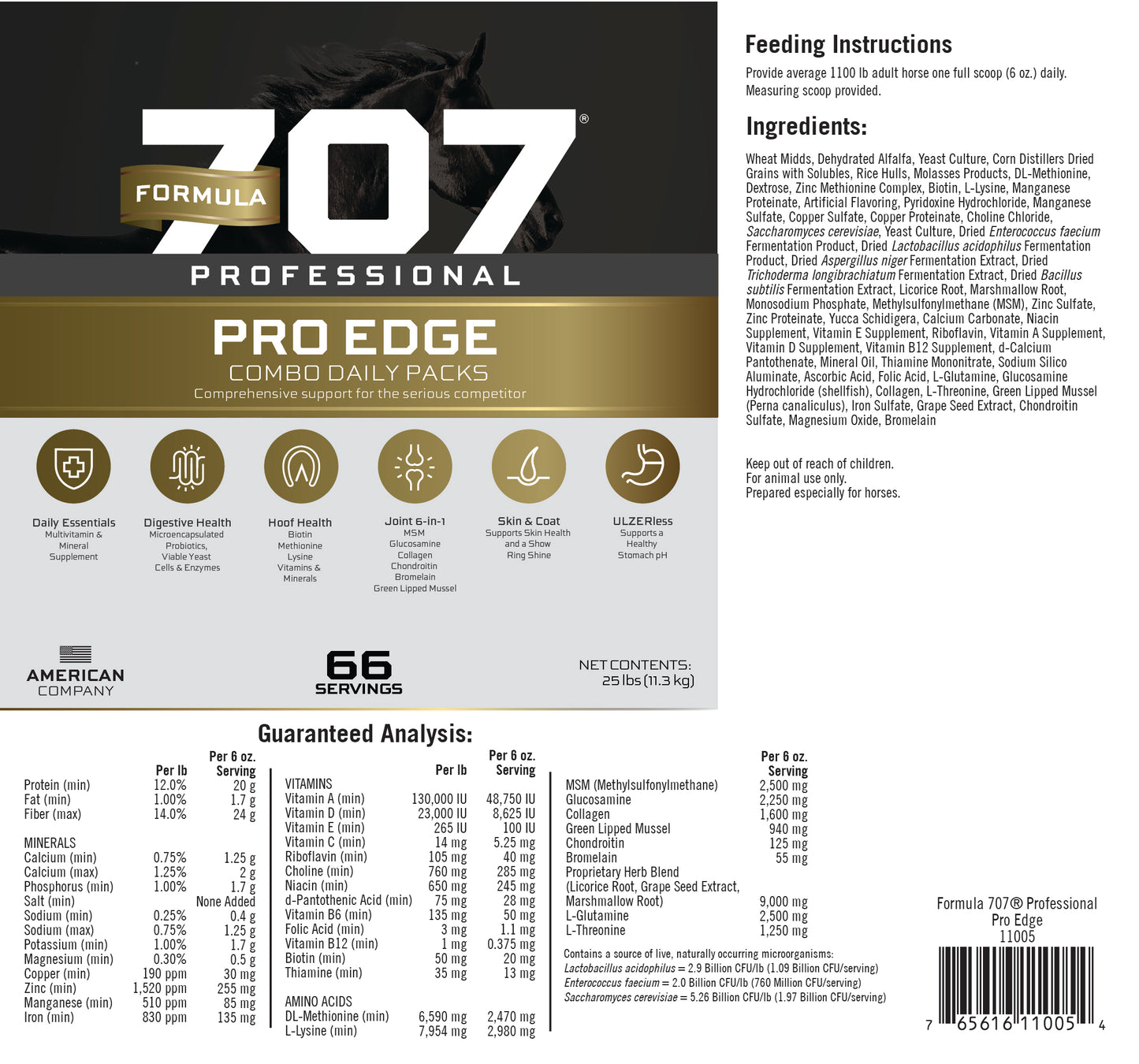 Pro Edge Bulk - 25 lb bag