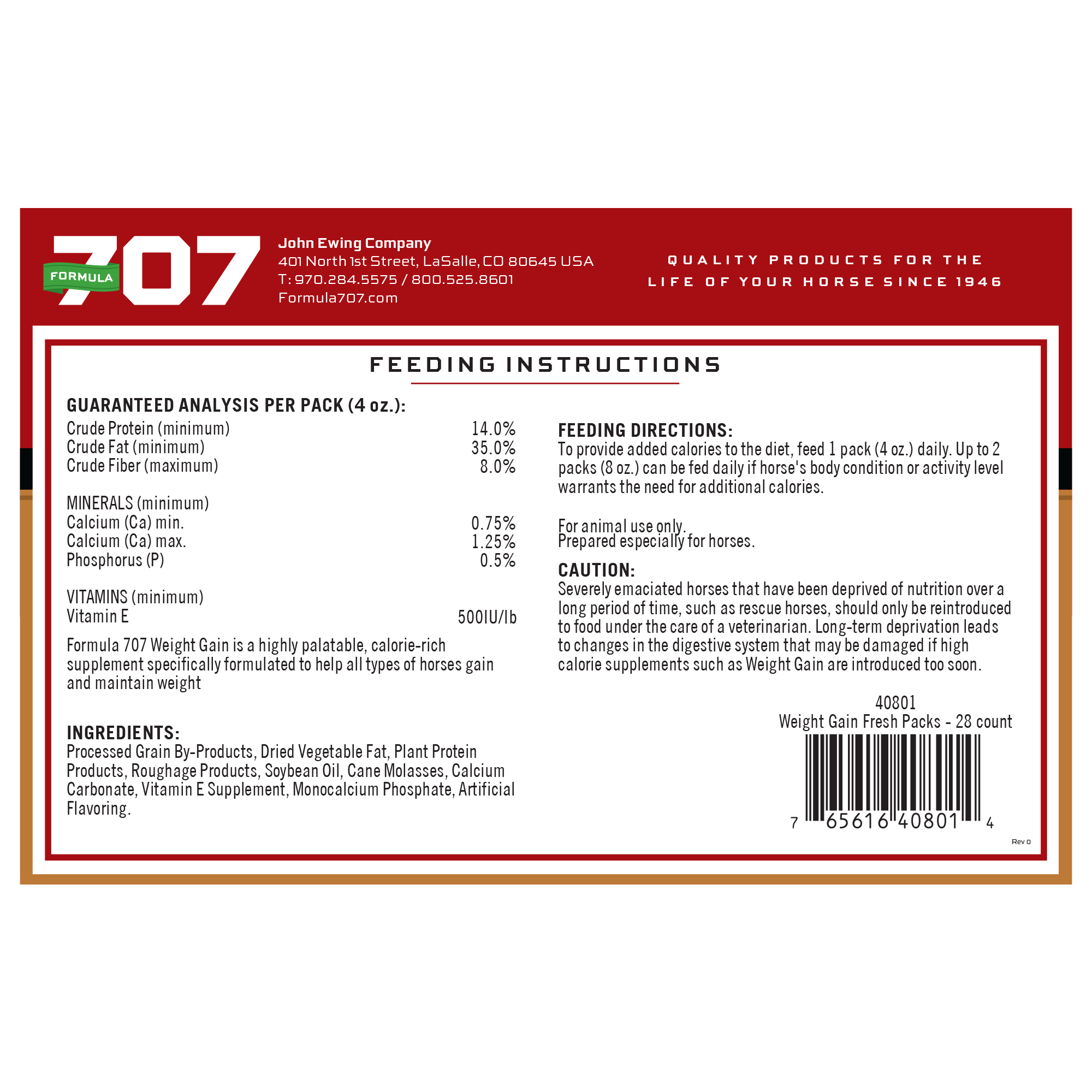 Bucket - Formula 707