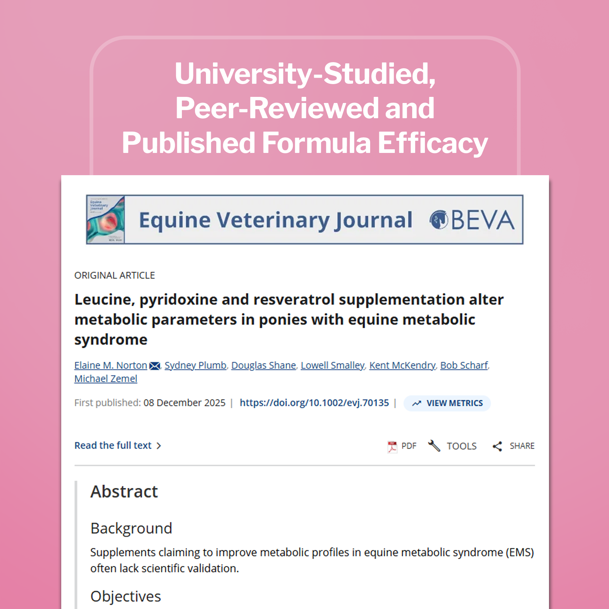 MetaStable® Pellets