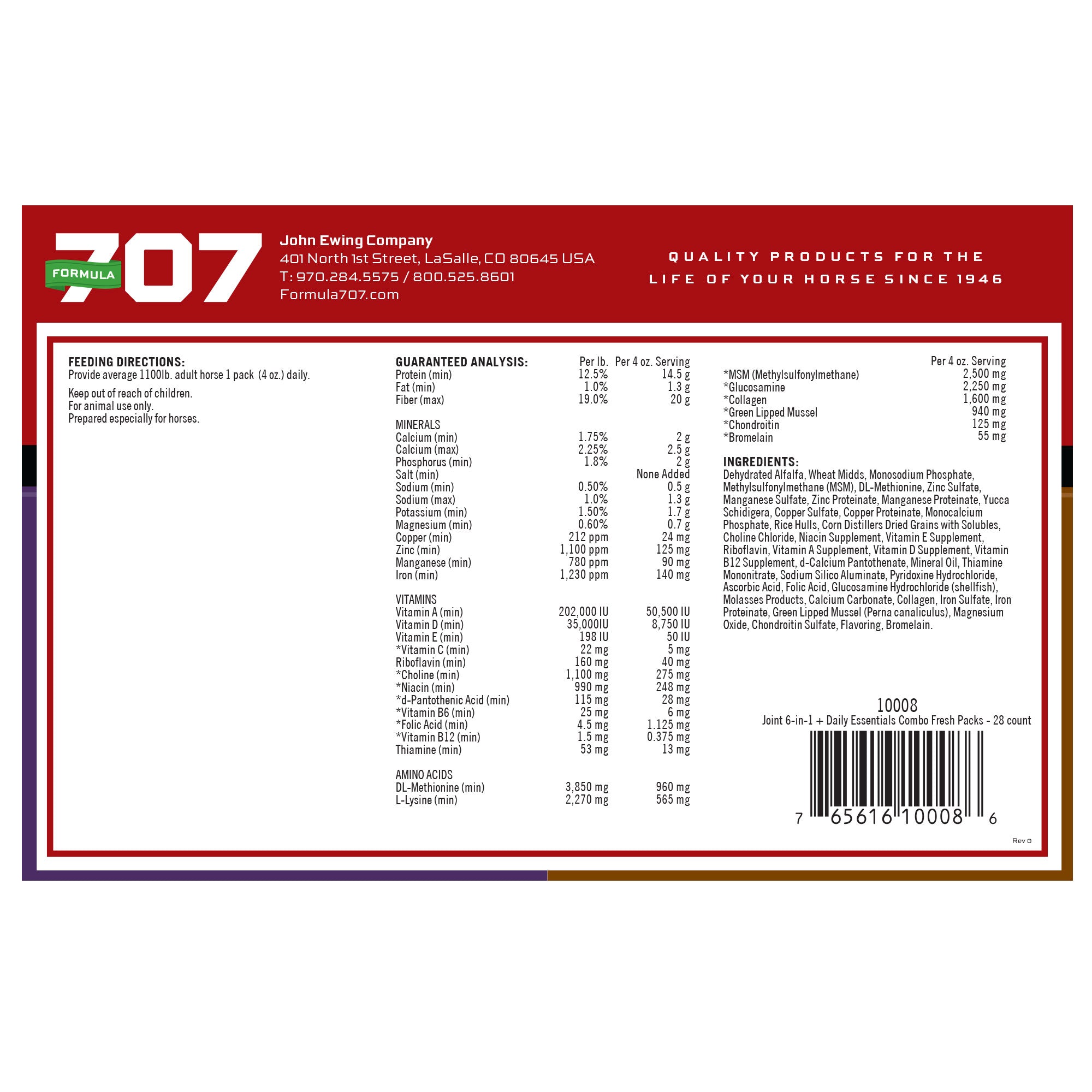 Joint 6-in-1 + Daily Essentials Combo Fresh Packs